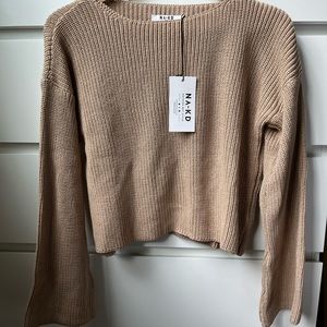 NWT cropped sweater